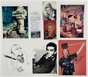 Hollywood and TV Stars Signed Collection of 17 (BAS)