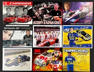 Auto Racing Signed Photo Collection of 36 Incl. Richard Petty, Dale Jarrett and Others (BAS)