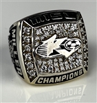 2007 MISL (Major Indoor Soccer League) Champions Sterling Silver Salesmans Sample Ring - Philadelphia Kixx "Miller"