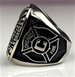 2000 Chicago Fire MLS Soccer Lamar Hunt US Open Cup Champions Salesman's Sample Ring - Diego Gutierrez