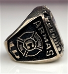 2003 Chicago Fire MLS Soccer Lamar Hunt US Open Cup Champions Salesman's Sample Ring - Chris Armas