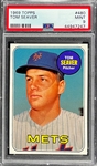 1969 Topps #480 Tom Seaver - PSA MINT 9 - ONLY ONE GRADED HIGHER!