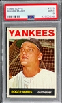 1964 Topps #225 Roger Maris - PSA MINT 9 - ONLY THREE GRADED HIGHER