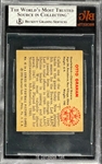 1950 Bowman Football #45 Otto Graham - BVG EX 5