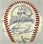 500 Home Run Club Signed Baseball with <strong>21 SIGNATURES</strong> Incl. Mantle, Williams, Aaron, Cabrera (BAS)