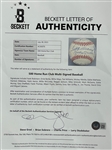 500 Home Run Club Signed Baseball with <strong>21 SIGNATURES</strong> Incl. Mantle, Williams, Aaron, Cabrera (BAS)