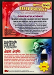 2001 and 2002 Topps American Pie Elvis Presley and Janis Joplin Authentic Clothing RELIC Swatch Cards (2)