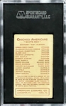 1922 E120 American Caramel Johnny Mostil - SGC GD 2