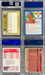 Chicago White Sox PSA-Graded 9s and 10s Collection of Four Incl. Fisk, Sosa and Baines