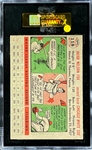 1956 Topps #118 Nellie Fox Gray Back - SGC NM 7