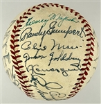 1950 Chicago White Sox Team Signed Baseball (BAS)