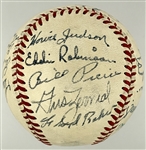 1950 Chicago White Sox Team Signed Baseball (BAS)