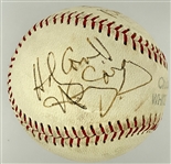 Harry Caray, Bill Veeck and Nancy Faust Signed Chicago White Sox Baseball (BAS)