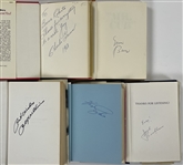 Chicago Cubs Hall of Famers / Stars Signed Hardcover Books (5) Incl. Ernie Banks and BIlly Williams (BAS)