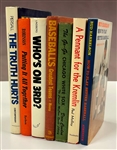 Baseball HOFers and Stars Signed Hardcover Books (13) Incl. Brooks Robinson, Pete Rose and Others (BAS)