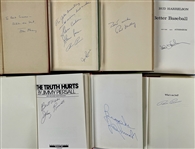 Baseball HOFers and Stars Signed Hardcover Books (13) Incl. Brooks Robinson, Pete Rose and Others (BAS)