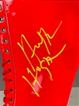Hulk Hogan Signed Red Wrestling Boot (JSA)