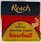 1960-69 Reach Official American League (Cronin) Baseball in Sealed Box