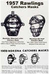 1950's Nokona Catchers Mask Model W5 MINT IN BOX Incl. Orig. Nokona Tagging