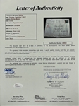 Charles Manson Signed and Handwritten Mailed Envelope (JSA)