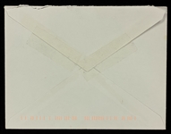 Charles Manson Signed and Handwritten Mailed Envelope (JSA)