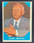 1951 Clark Griffith AP Wire Photo Used for 1960 Fleer #15 Card (Example Included)