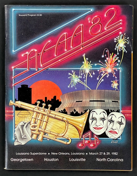 1982 NCAA Final Four Program - Michael Jordans Game Winning Shot!