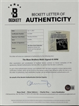 John Belushi and Dan Akroyd Signed 1978 Blues Brothers Soul Man 45 Picture Sleeve (BAS) Steve Grad Collection