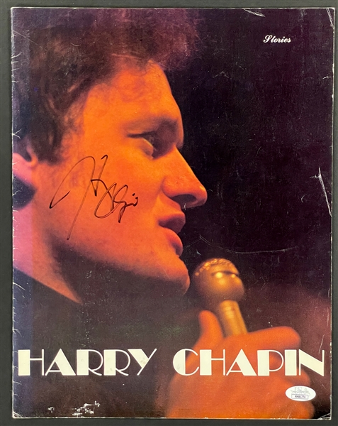 1978 Harry Chapin Signed Concert Tour Program (JSA)