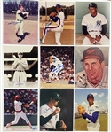 Baseball Hall of Famers and Stars Signed 8x10 Photo Collection (30) (BAS)