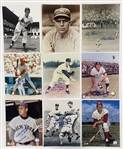 Baseball Hall of Famers and Stars Signed 8x10 Photo Collection (30) (BAS)