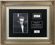 James Deans Fabric Swatch from Sport Coat Worn in <em>Rebel Without a Cause</em>