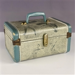 Elvis Presleys Personally Owned 1956 EPE Overnight Case - Given to Girlfriend Barbara Leigh