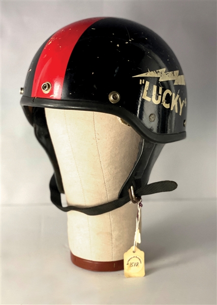 1963 Elvis Presley Owned Production-Issued Racing Helmet from <em> Viva Las Vegas</em> - Former Jimmy Velvet Collection