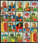 1960 Topps Football Near Set (118/132) Incl. 63 Duplicates