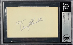 Danny O'Connell Signed Index Card (BAS)