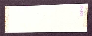 Johnny Keane Cut Signature (BAS)