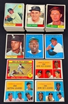 1961 Topps Baseball Partial Set (412/589) Plus 291 Duplicates