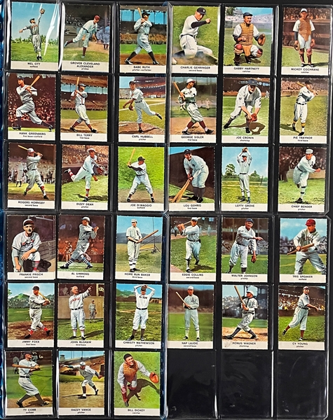 1961 Golden Press "Baseball Stars" Complete Set (33) 