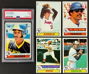 1979 Topps Complete Set (726) Incl. #116 Ozzie Smith PSA NM 7