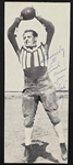Red Grange Signed Photo Card (BAS)