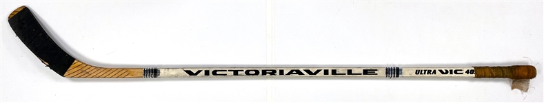 Bryan Trottier Game Used Victoriaville Hockey Stick - Hall of Famer - 6X Cup Winner