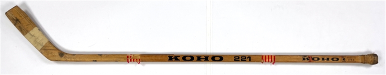 Keith Magnuson Game Used KOHO 221 Hockey Stick