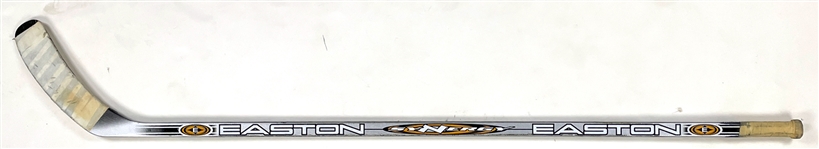 Phil Housley Game Used Easton Synergy Hockey Stick - Hall of Famer