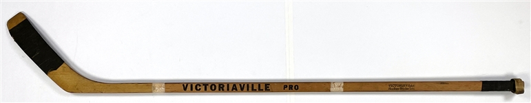 Frank Mahovlich 1960 Game Used Victoris ville Hockey Stick - Hall of Famer - 6X Cup Winner