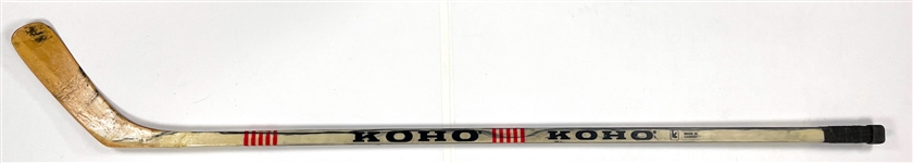 Mario Lemieux Game Used Koho Hockey Stick - Hall of Famer - 2X Cup Winner