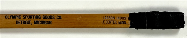 Gordie Howe Game Issued Northland Custom Pro Hockey Stick - Hall of Famer - 4X Cup Winner