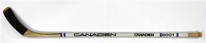 Al Secord Signed Game Used Canadien Hockey Stick