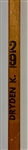 Ken Dryden Game Used Sher-Wood Goalie Stick - Hall of Famer - 6X Cup Winner