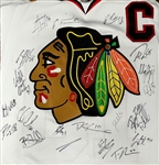 2014-2015 NHL Stanley Cup Champions Chicago Blackhawks “TOEWS” Team Signed Sweater Incl. Jonathan Toews and Patrick Kane (BAS)